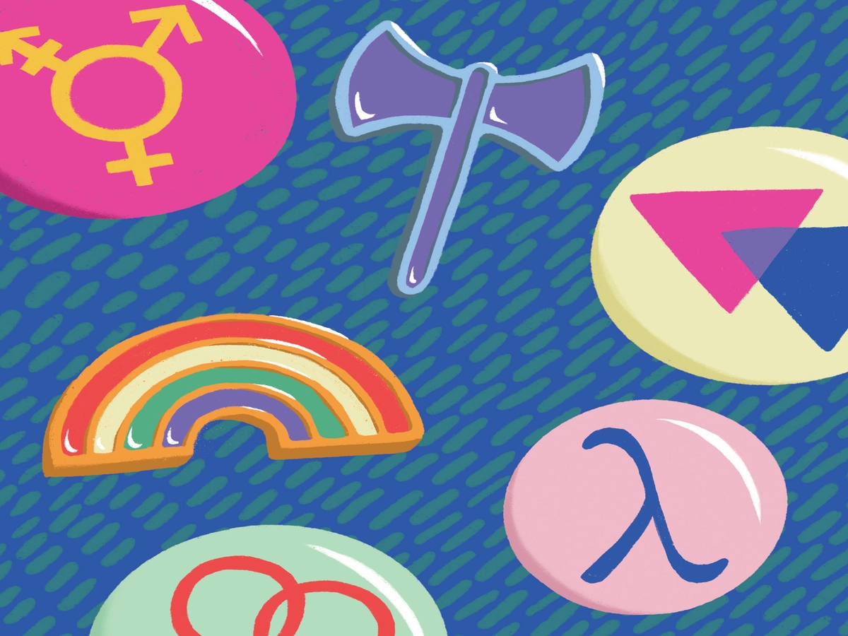 Violets, Bi-Angles, And Double Moons: A Guide To LGBTQ+ Symbols