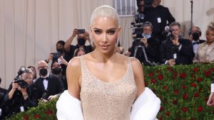 Kim Kardashian wore a second Marilyn Monroe dress to the Met Gala