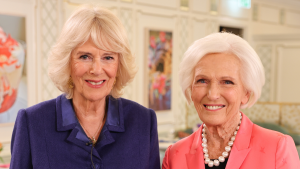 Mary Berry will crown the winning Platinum Jubilee pudding tomorrow