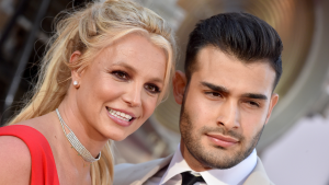 Britney Spears had an unexpected gate crasher at her wedding