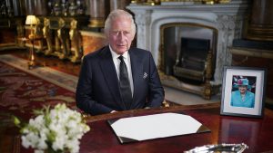 King Charles III delivers a poignant speech after the death of his mother, Queen Elizabeth II